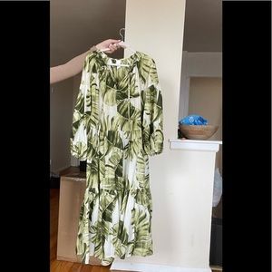 Maxi flare dress from HM.